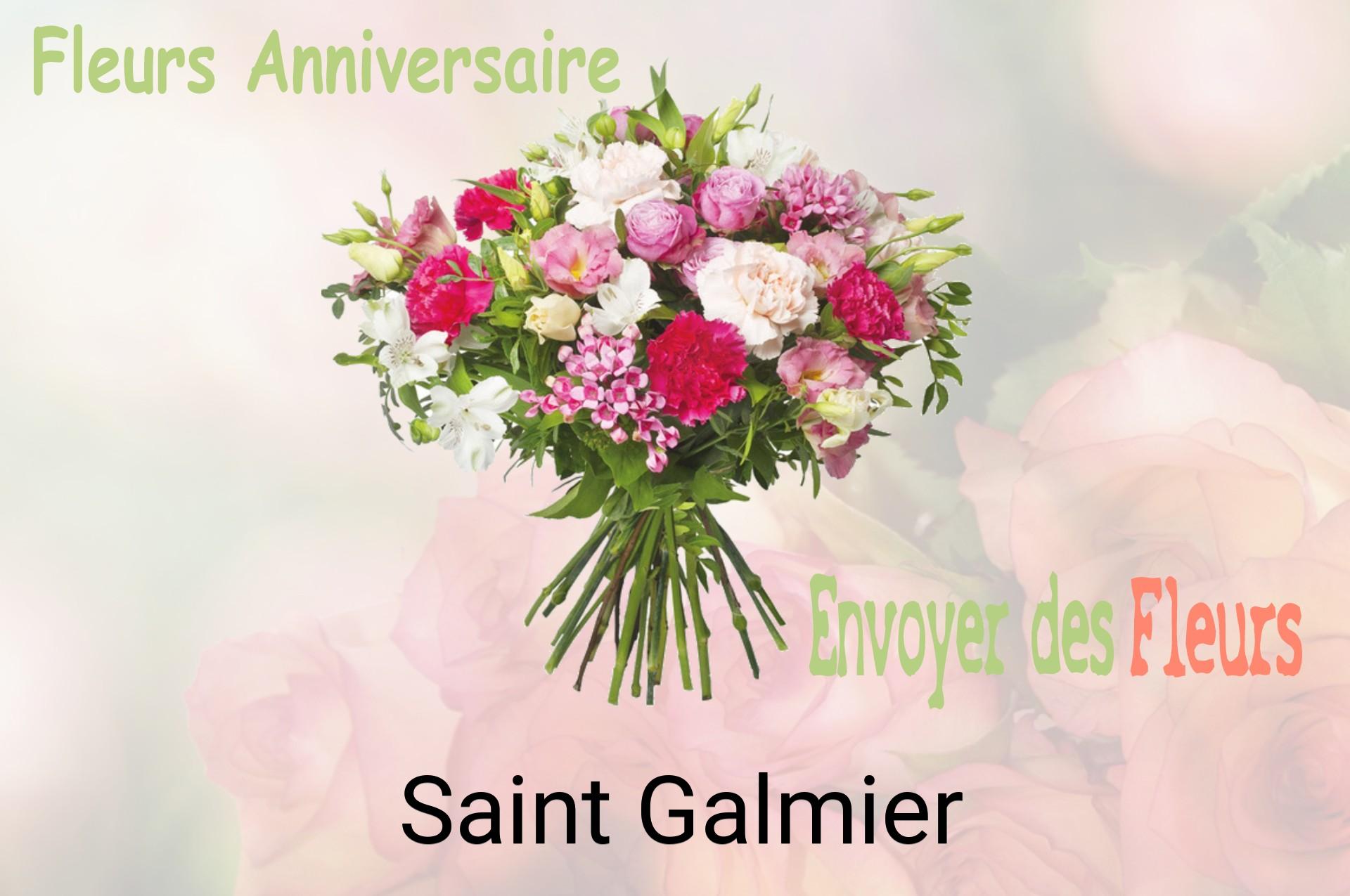 Bouquet de fleurs d’anniversaire livré à Saint-Galmier